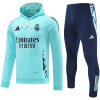 Sweat à capuche Real Madrid + Pantalon Ensemble d’entraînement Vert 2024/25