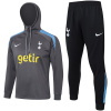 Sweat-shirt à capuche et pantalon de survêtement Tottenham Hotspur Gris Foncé 2024/25