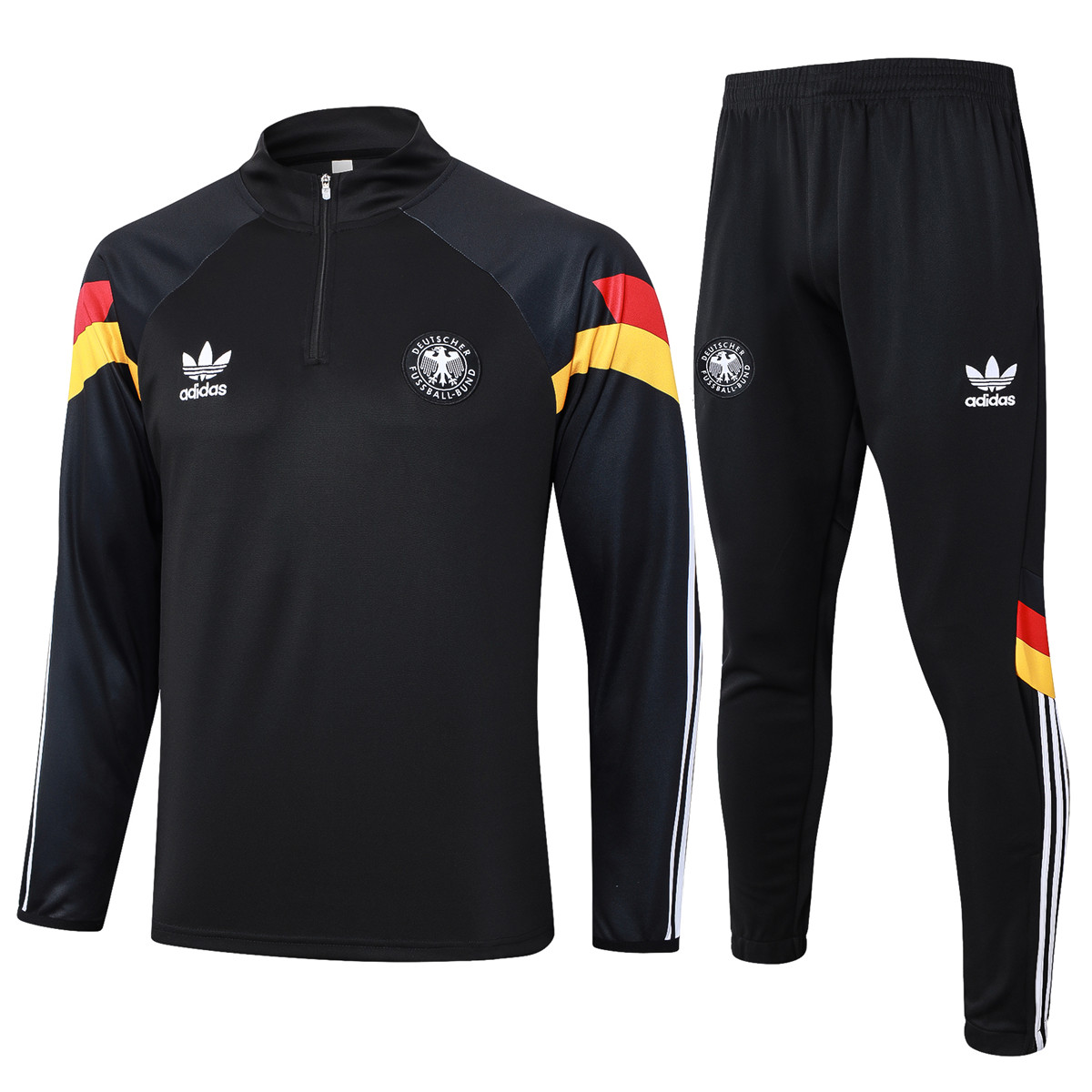Tenue d’entraînement Allemagne Noire 2024