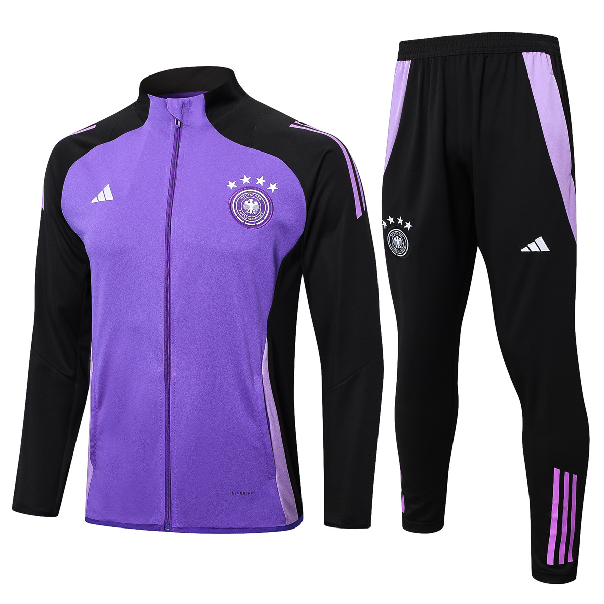 Tenue d’entraînement Allemagne Veste + Pantalon Violet 2024