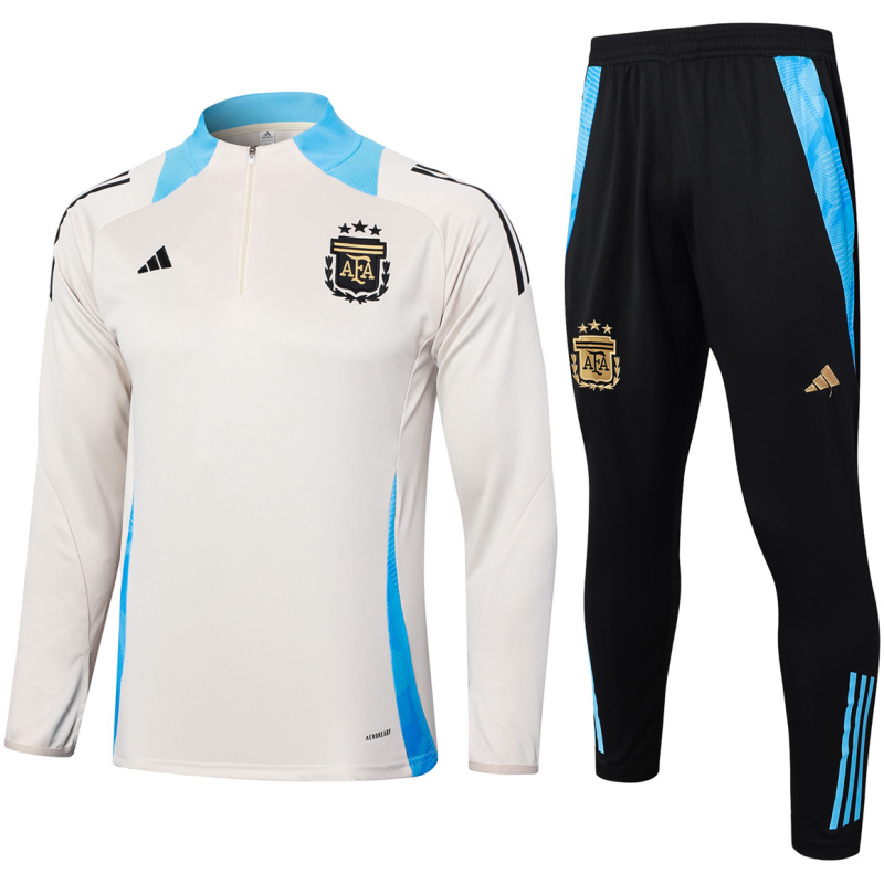 Tenue d’entraînement Argentine Crème 2024