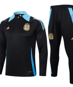 Tenue d’entraînement Argentine Noire 2024