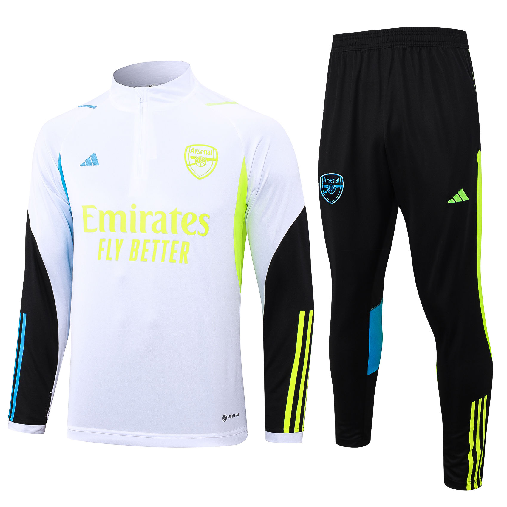 Tenue d’entraînement Arsenal blanche 2023/24