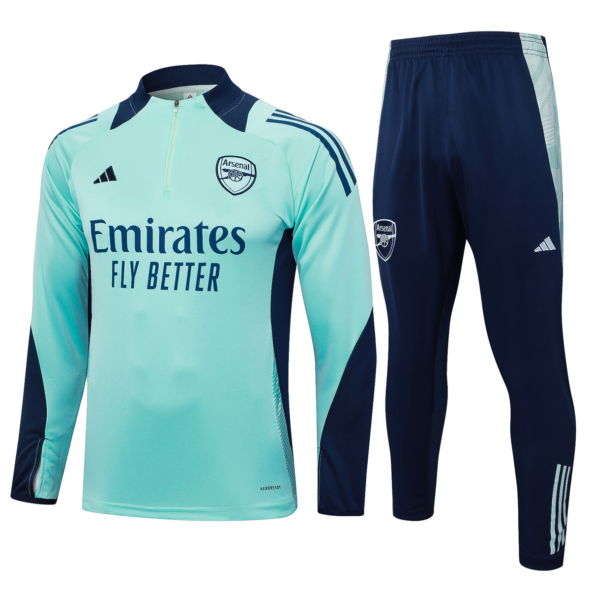 Tenue d’entraînement Arsenal vert menthe 2024/25