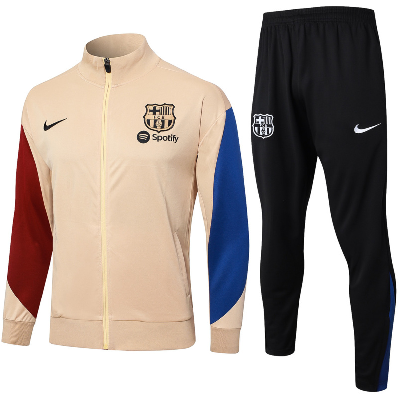 Tenue d’entraînement Barcelone Veste + Pantalon Or 2024/25