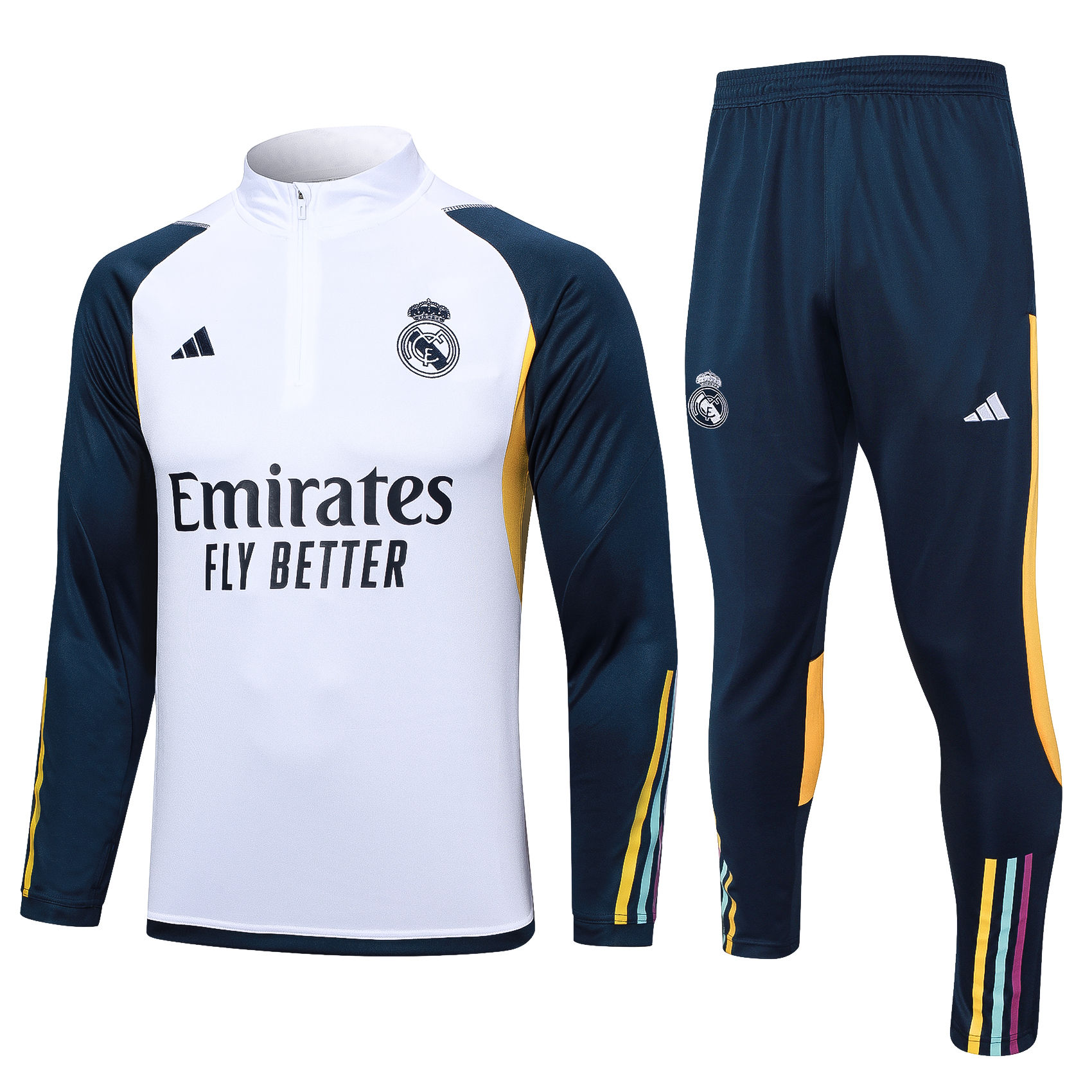 Tenue d’entraînement Blanc Real Madrid 2023/24