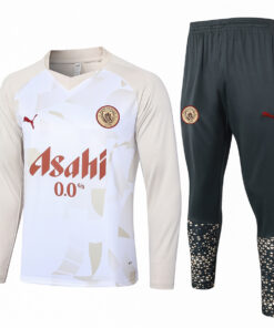 Tenue d’entraînement blanche de Manchester City 2024/25