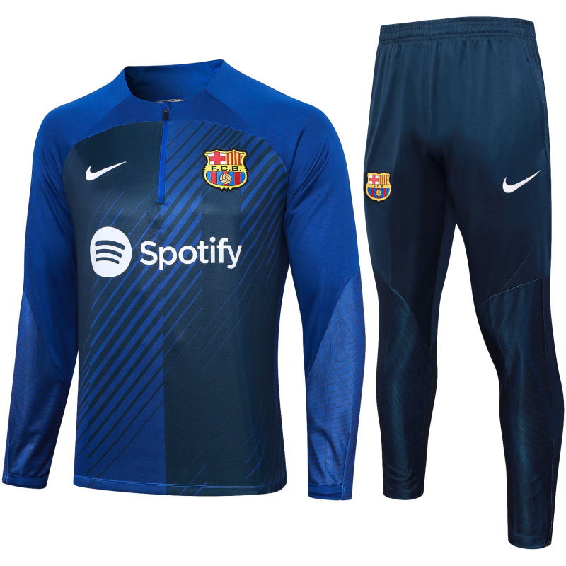 Tenue d’Entraînement Bleue de Barcelone 2023/24