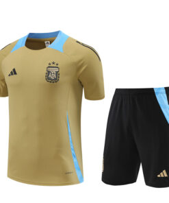 Tenue d’entraînement courte Argentine or 2024