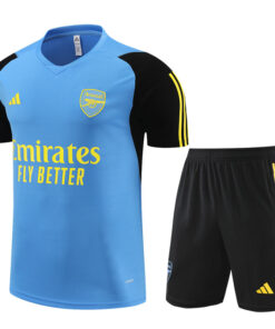 Tenue d’entraînement courte Arsenal bleue 2023/24
