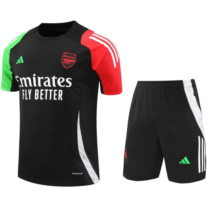 Tenue d’entraînement courte Arsenal noire 2024/25