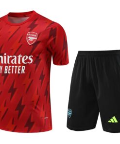 Tenue d’entraînement courte Arsenal Rouge 2023/24