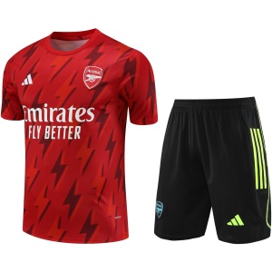Tenue d'entraînement courte Arsenal Rouge 2023/24