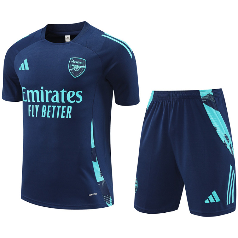 Tenue d’entraînement courte Arsenal Royal 2024/25
