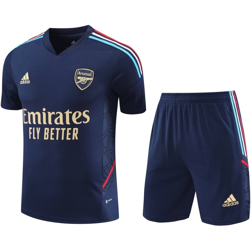 Tenue d’entraînement courte Arsenal Royale 2023/24