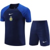 Tenue d'entraînement courte bleue Riyadh Al-Nassr 2023/24