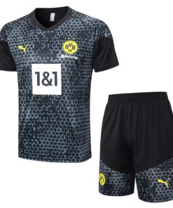Tenue d’entraînement courte Borussia Dortmund noire 2023/24