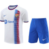 Tenue d’entraînement courte de Barcelone blanche 2024/25