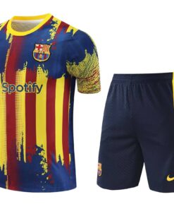 Tenue d’entraînement courte de Barcelone jaune 2023/24