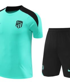 Tenue d’entraînement courte de l’Atlético Madrid verte 2024/25