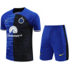 Tenue d'entraînement courte de l'Inter Milan bleue 2024/25
