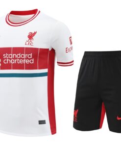 Tenue d’entraînement courte de Liverpool blanche 2024/25