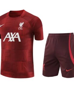 Tenue d’entraînement courte de Liverpool Bordeaux 2023/24