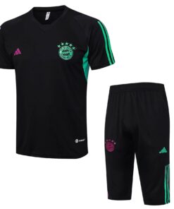 Tenue d’entraînement courte du Bayern Munich noire 2023/24