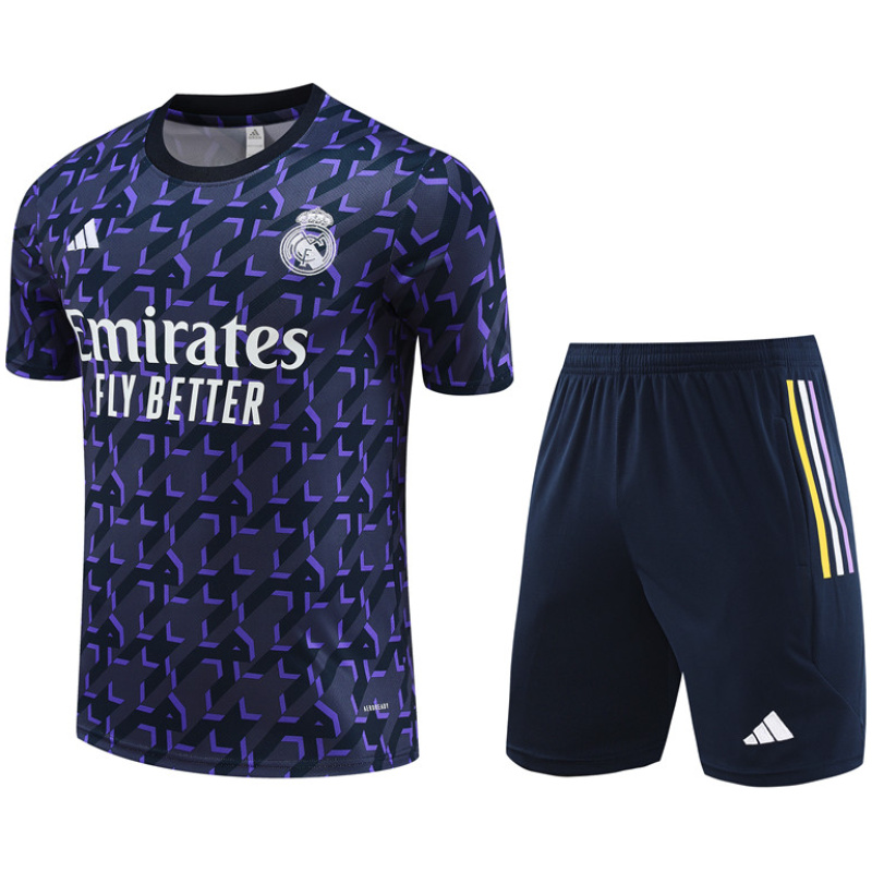 Tenue d’entraînement courte du Real Madrid violette 2023/24