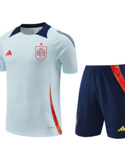 Tenue d’entraînement courte Espagne bleu clair 2024