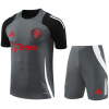 Tenue d'entraînement courte grise Manchester United 2024/25