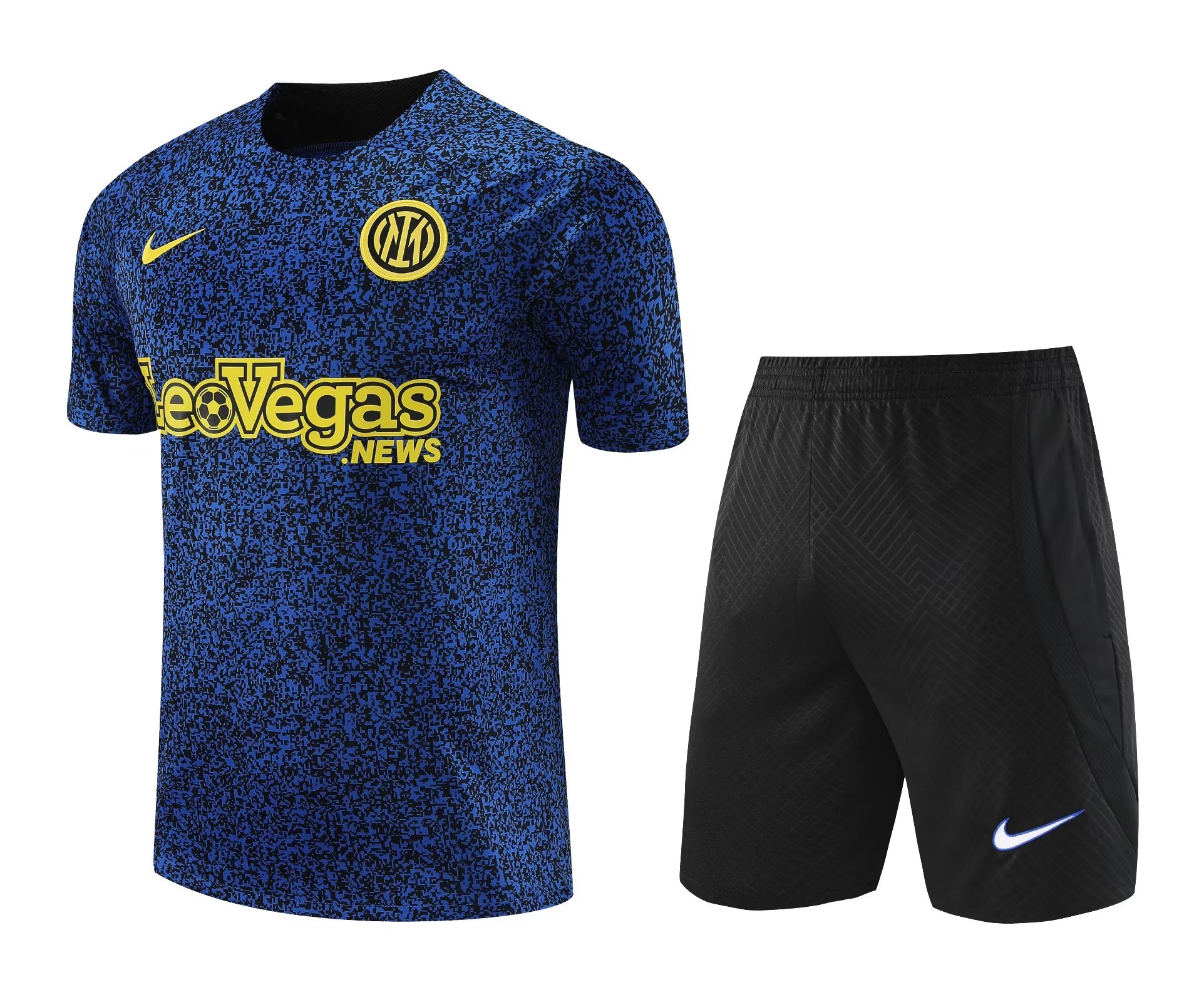 Tenue d’entraînement courte Inter Milan bleu royal 2023/24