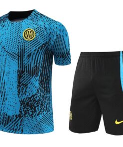 Tenue d’entraînement courte Inter Milan bleue 2023/24