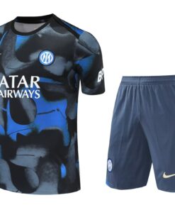 Tenue d’entraînement courte Inter Milan grise 2024/25