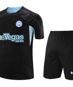 Tenue d’entraînement courte Inter Milan noire 2023/24