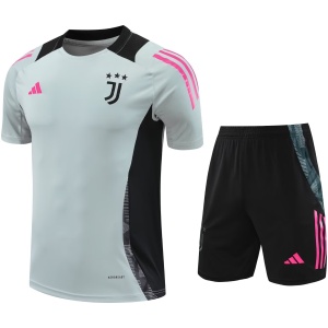Tenue d'entraînement courte Juventus gris 2024/25