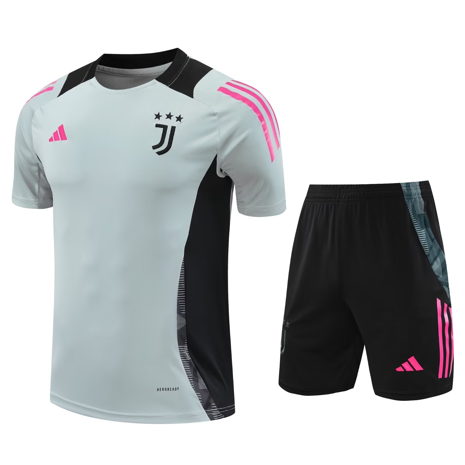 Tenue d’entraînement courte Juventus gris 2024/25