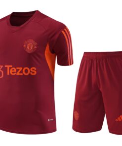 Tenue d’entraînement courte Manchester United Bordeaux 2023/24