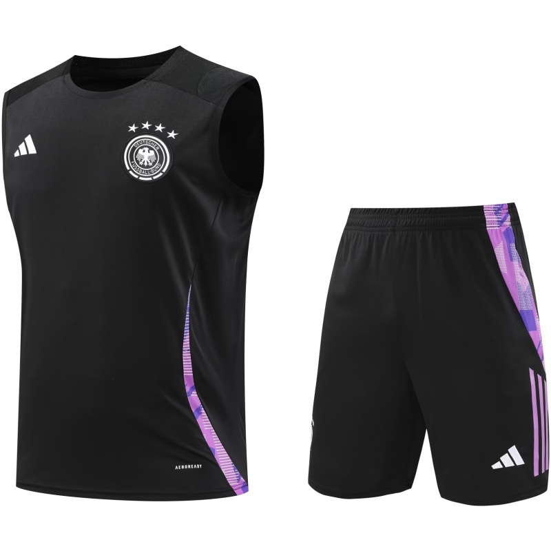 Tenue d’entraînement courte noire Allemagne 2024