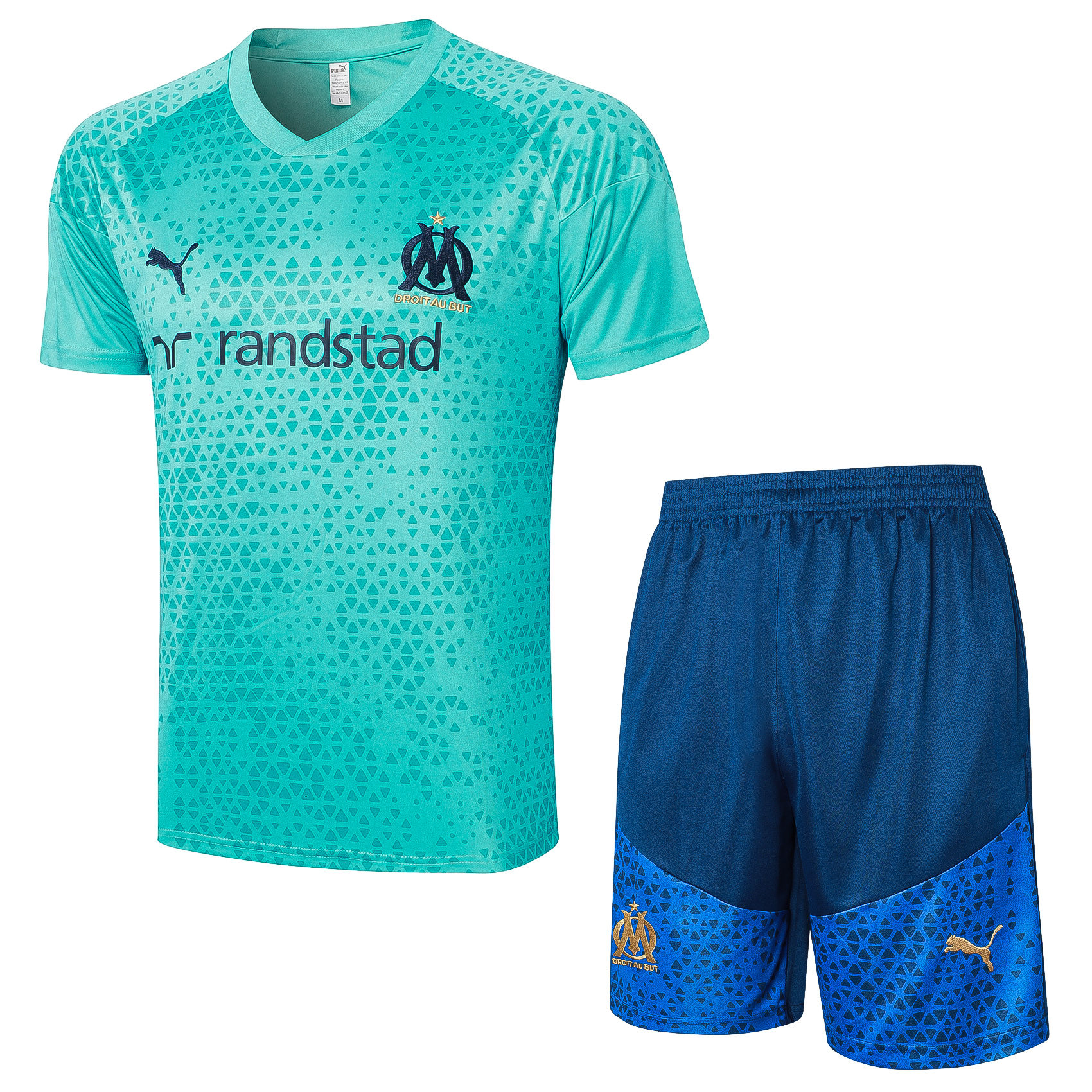 Tenue d’Entraînement Courte Olympique de Marseille Verte 2023/24