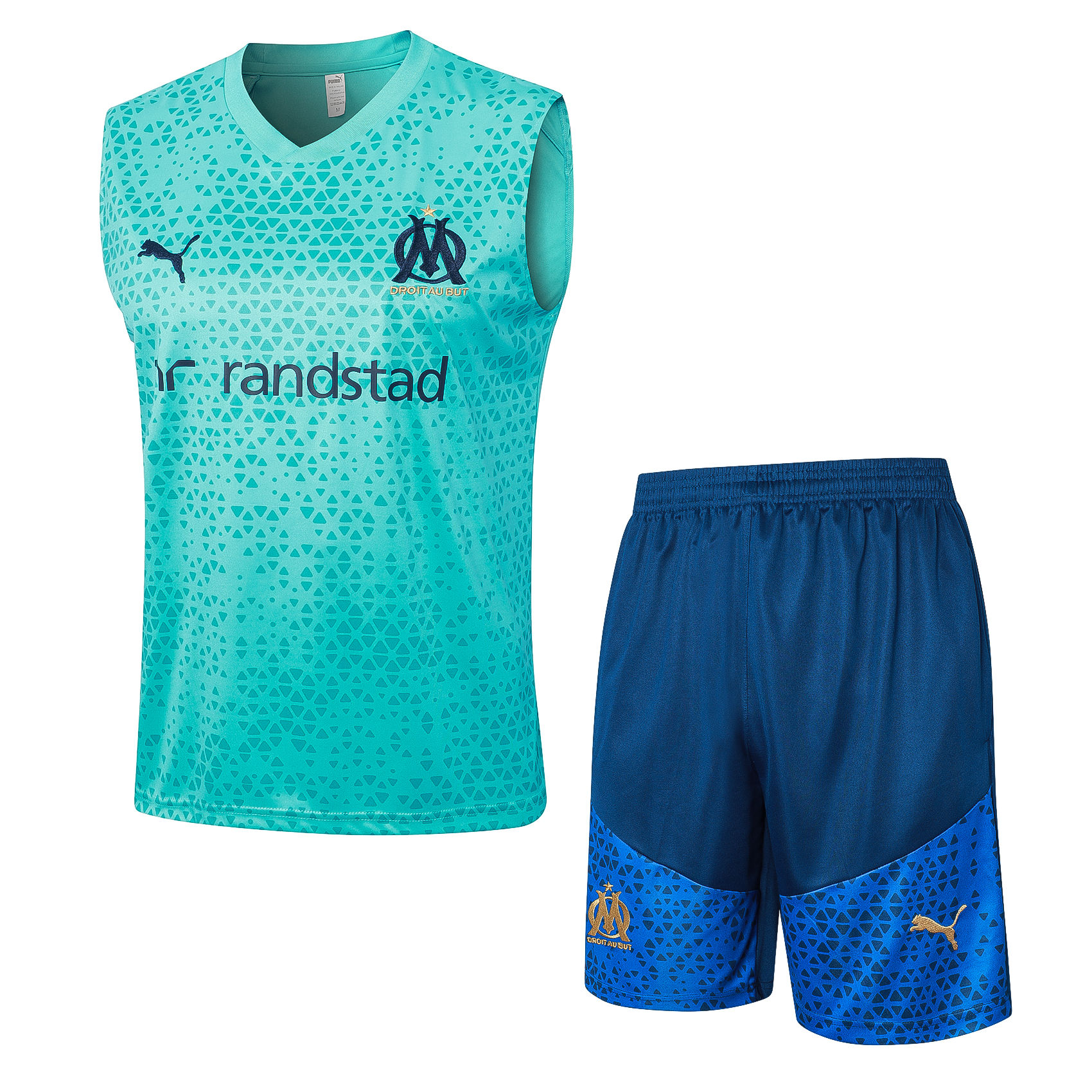 Tenue d’entraînement courte Olympique de Marseille verte 2023/24