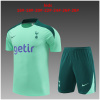 Tenue d’entraînement courte pour enfants Tottenham Hotspur vert clair 2024/25