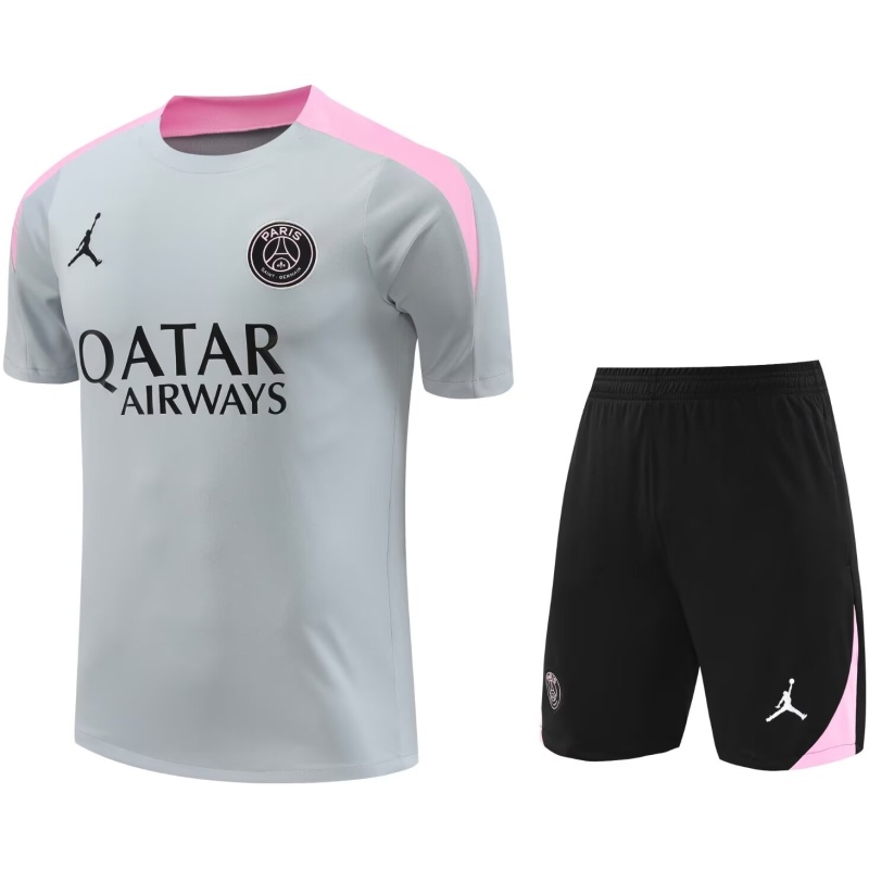 Tenue d’entraînement courte PSG x Jordan grise 2024/25