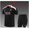 Tenue d’entraînement courte PSG x Jordan pour enfants, noire 2024/25