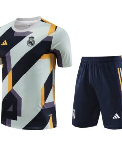 Tenue d’entraînement courte Real Madrid grise 2023/24