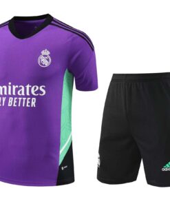 Tenue d’entraînement courte Real Madrid violette 2023/24