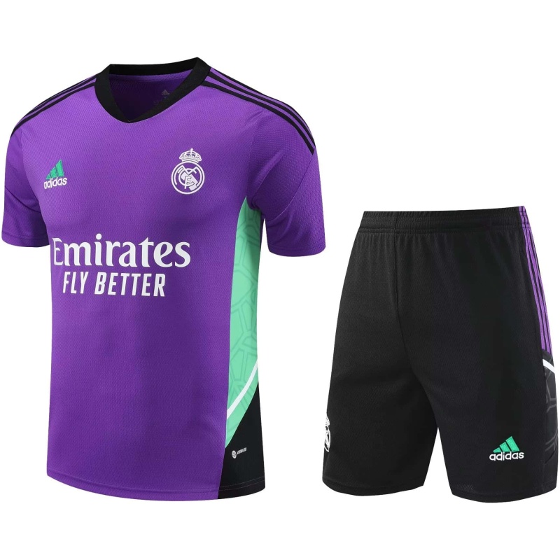 Tenue d’entraînement courte Real Madrid violette 2023/24