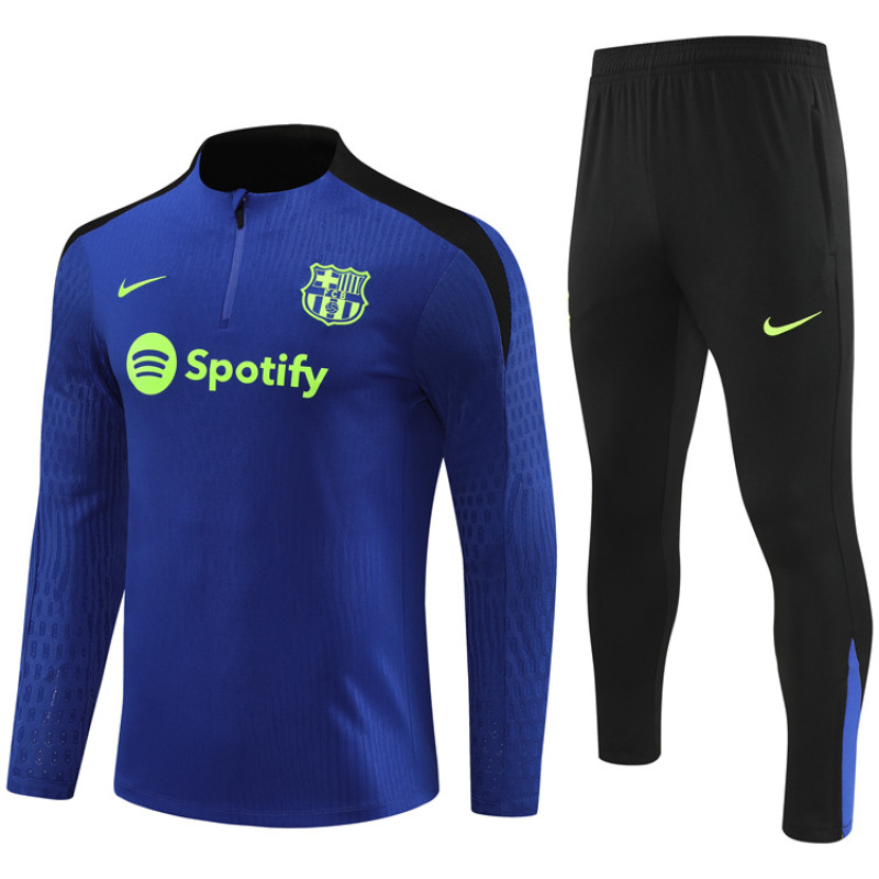 Tenue d’entraînement de Barcelone Bleue 2024/25