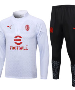 Tenue d’entraînement de l’AC Milan motif blanc 2023/24