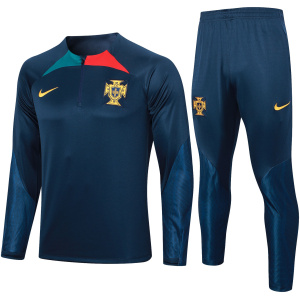 Tenue d'entraînement du Portugal Bleu Royal 2023/24